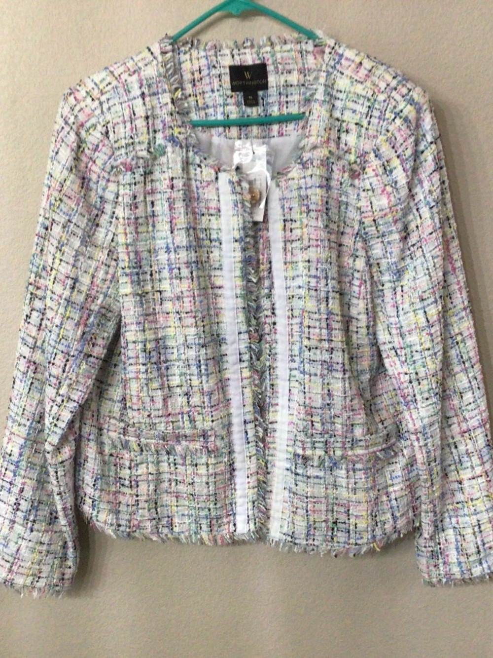 Worthington brand new with tags multicolored blazer. Size extra large.